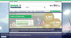 Desktop Screenshot of footballfoundation.org.uk